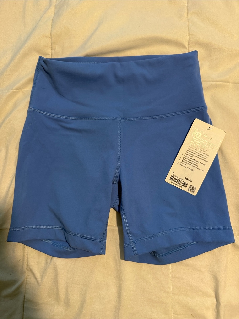lululemon athletica Women's High-Rise Periwinkle Bike Shorts
